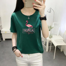Load image into Gallery viewer, casual t shirt women tshirt plus size t-shirt
