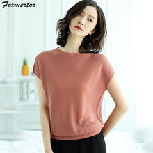 Load image into Gallery viewer, Casual Short Sleeves T-Shirt Breathable Elasticity O-Neck
