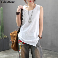 Load image into Gallery viewer, Spring Summer Tank Tops Women Sleeveless