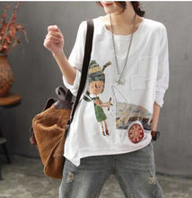 Load image into Gallery viewer, Spring Cotton Retro Vintage Tees